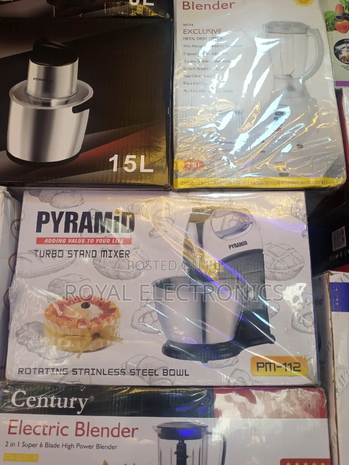 Pyramid(Pm-12) Electric Mixer 5 Speed Setting Turbo