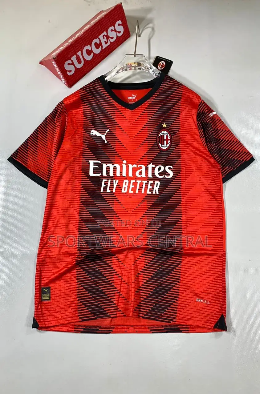 Original 2023-24 Ac Milan Third Jersey