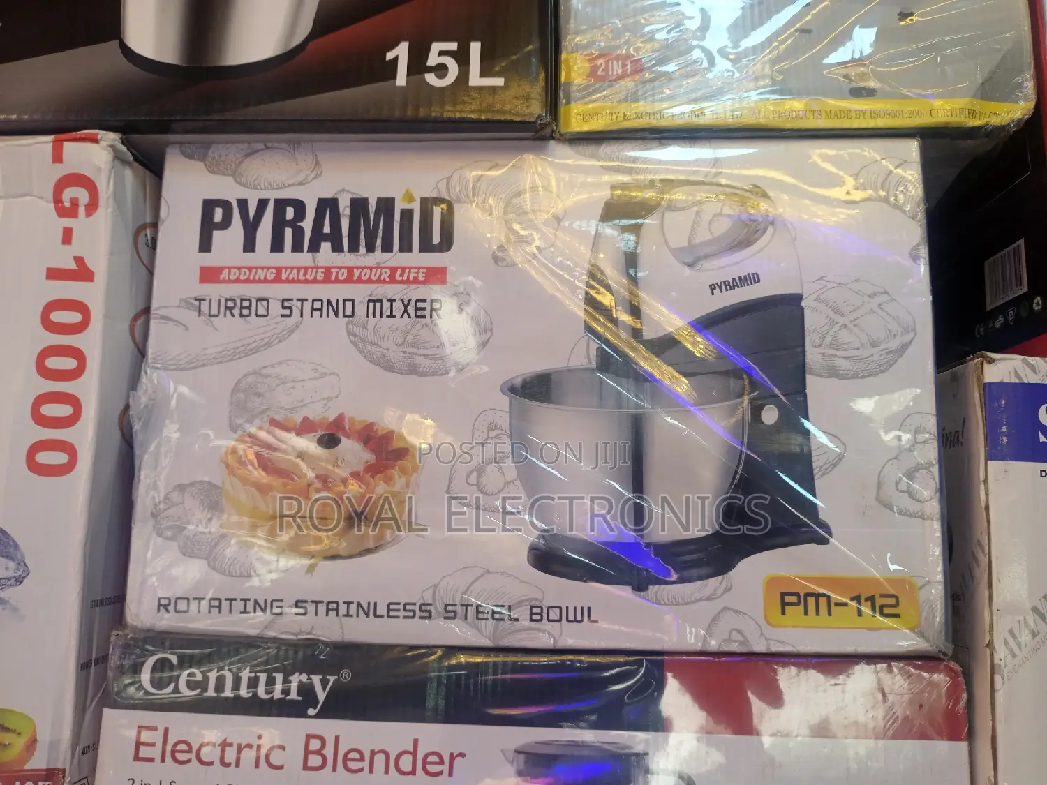 Very New Pyramid(Pm-12) Electric Mixer 5 Speed Setting Turbo
