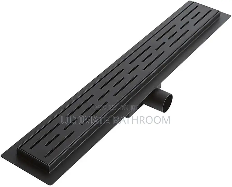 Black Three Line Cover Side Drain