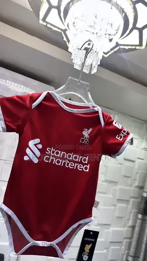 2023-2024 Liverpool Home Pindown Baby Jersey