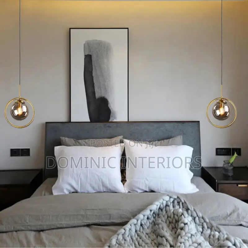 Glass Ball Hanging Lamp