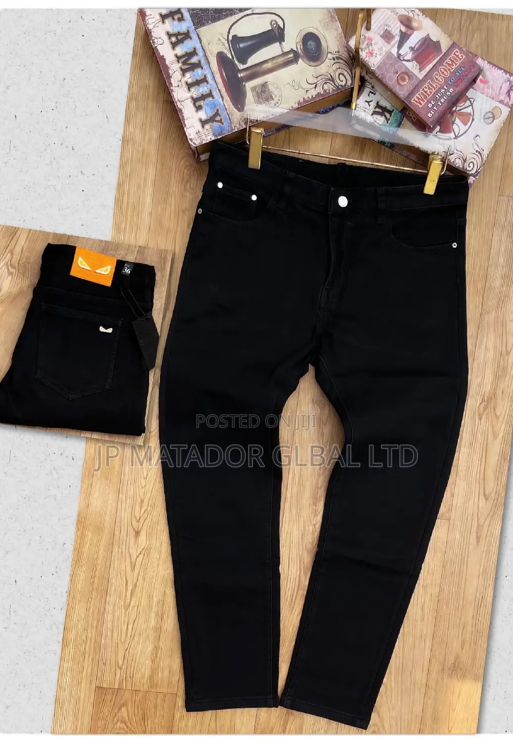 High Quality! Turkish Men's Jeans Trouser