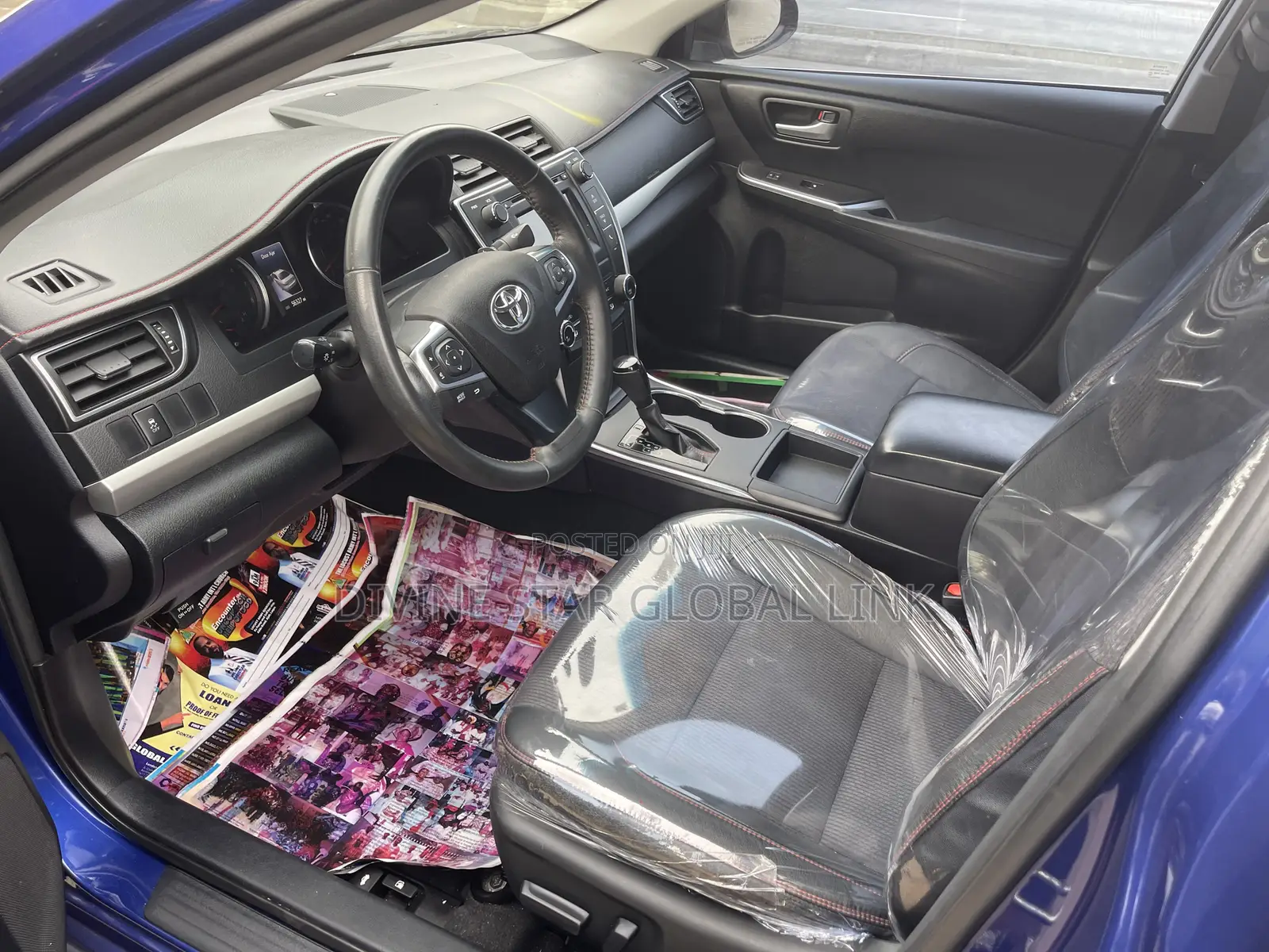 Toyota Camry SE 4dr Sedan (2.5L 4cyl 6A) 2017 Blue