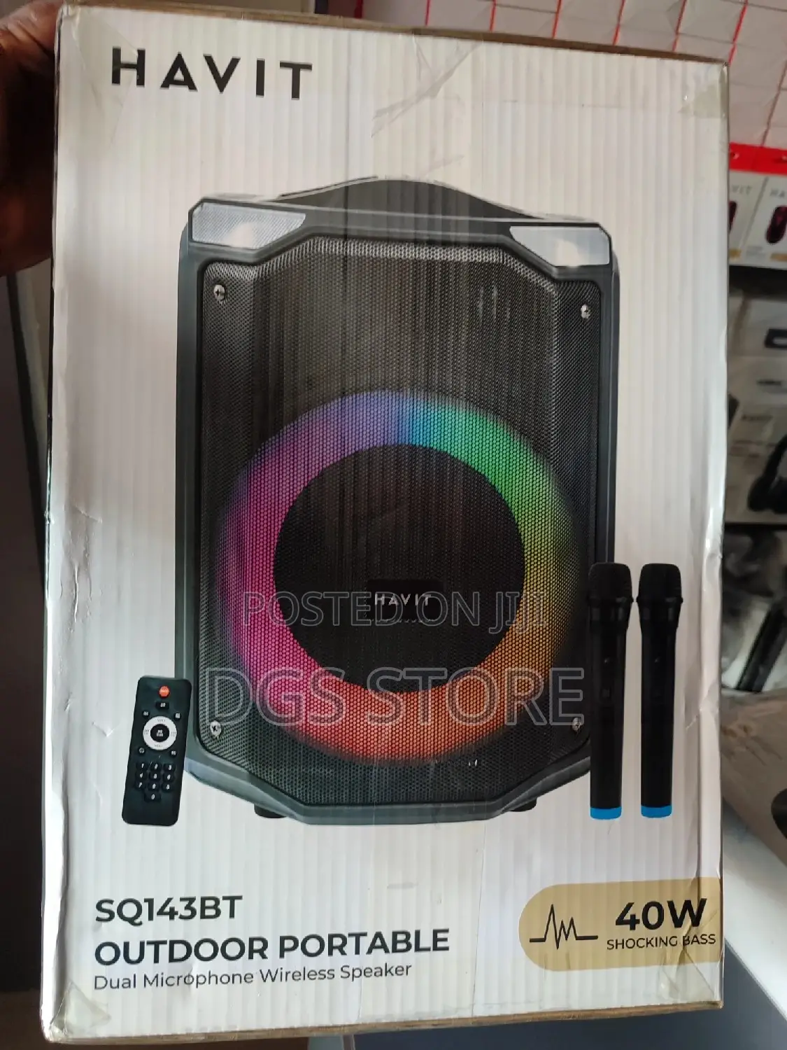 Havit Sq143bt Outdoor Bluetooth Speakers With 2 Microphone