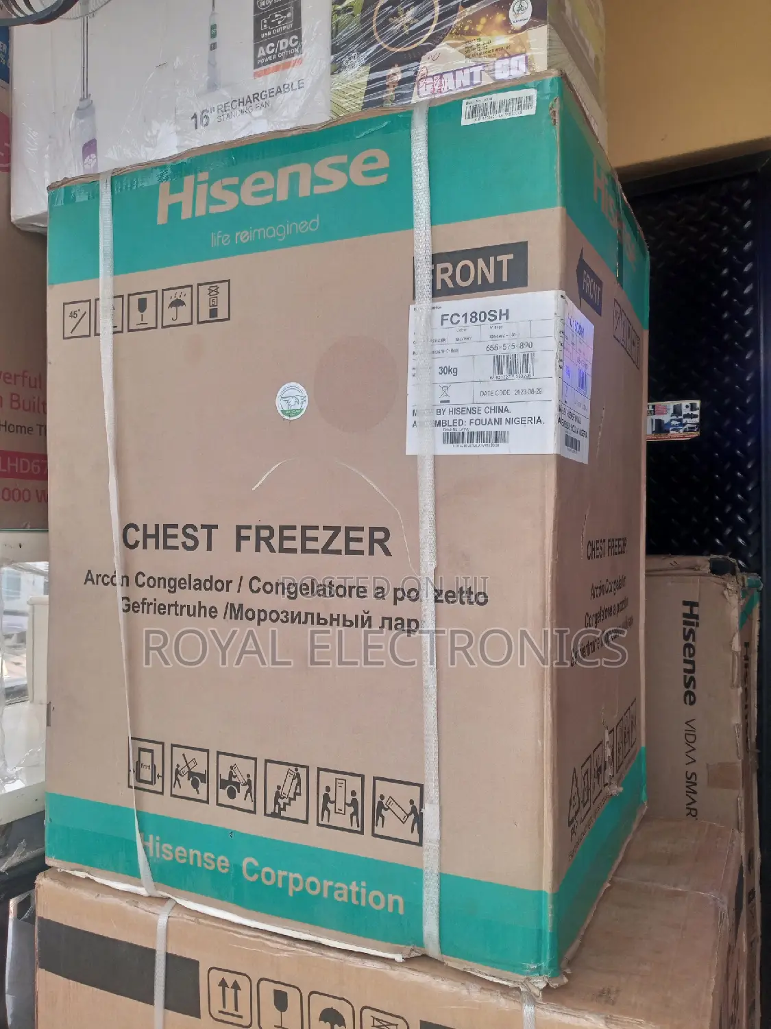 Very New Hisense FC180SH 144L Chest Freezer