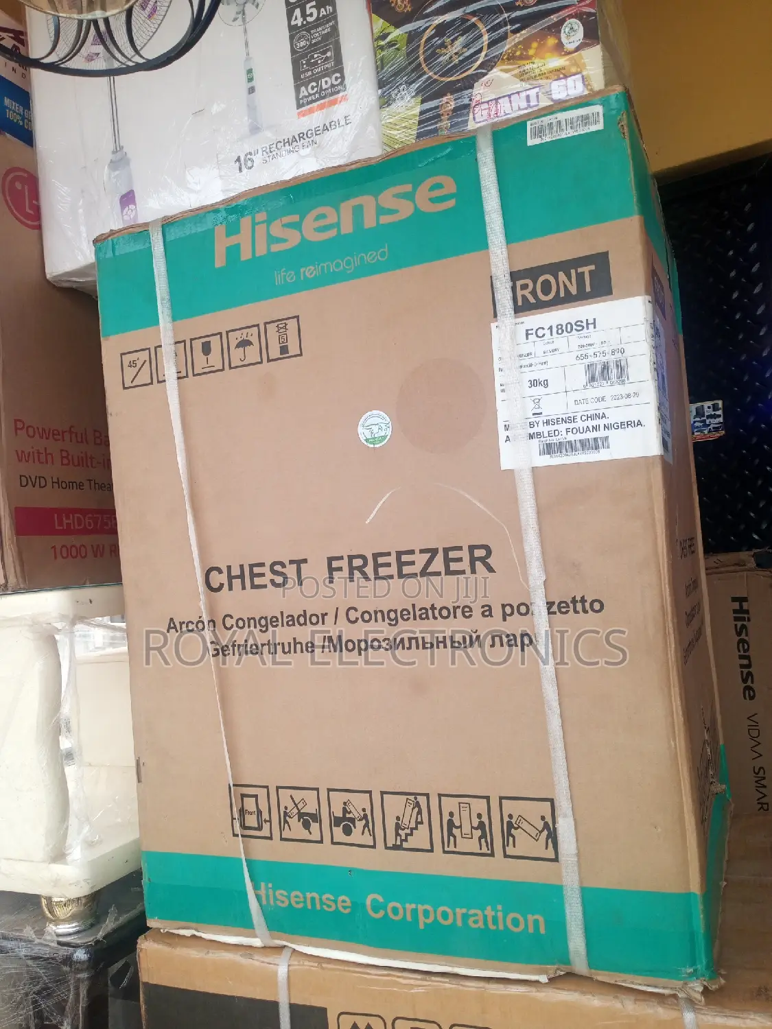 Very New Hisense FC180SH 144L Chest Freezer