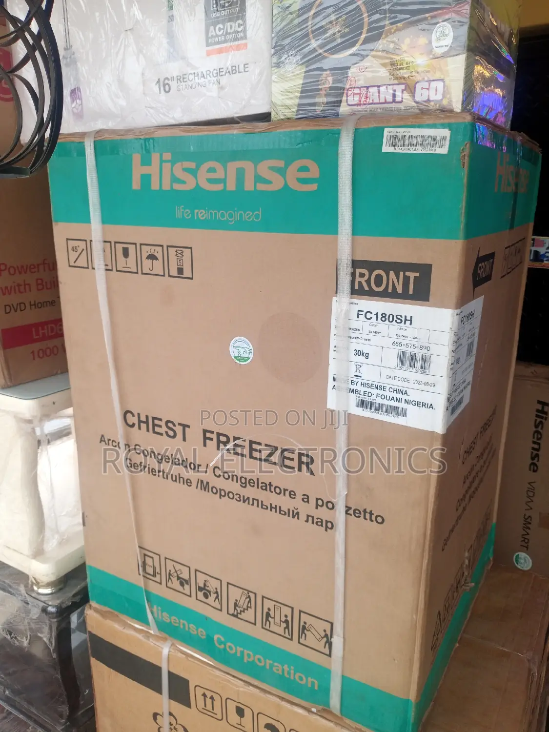 World Class Hisense Fc180sh 144l Chest Freezer