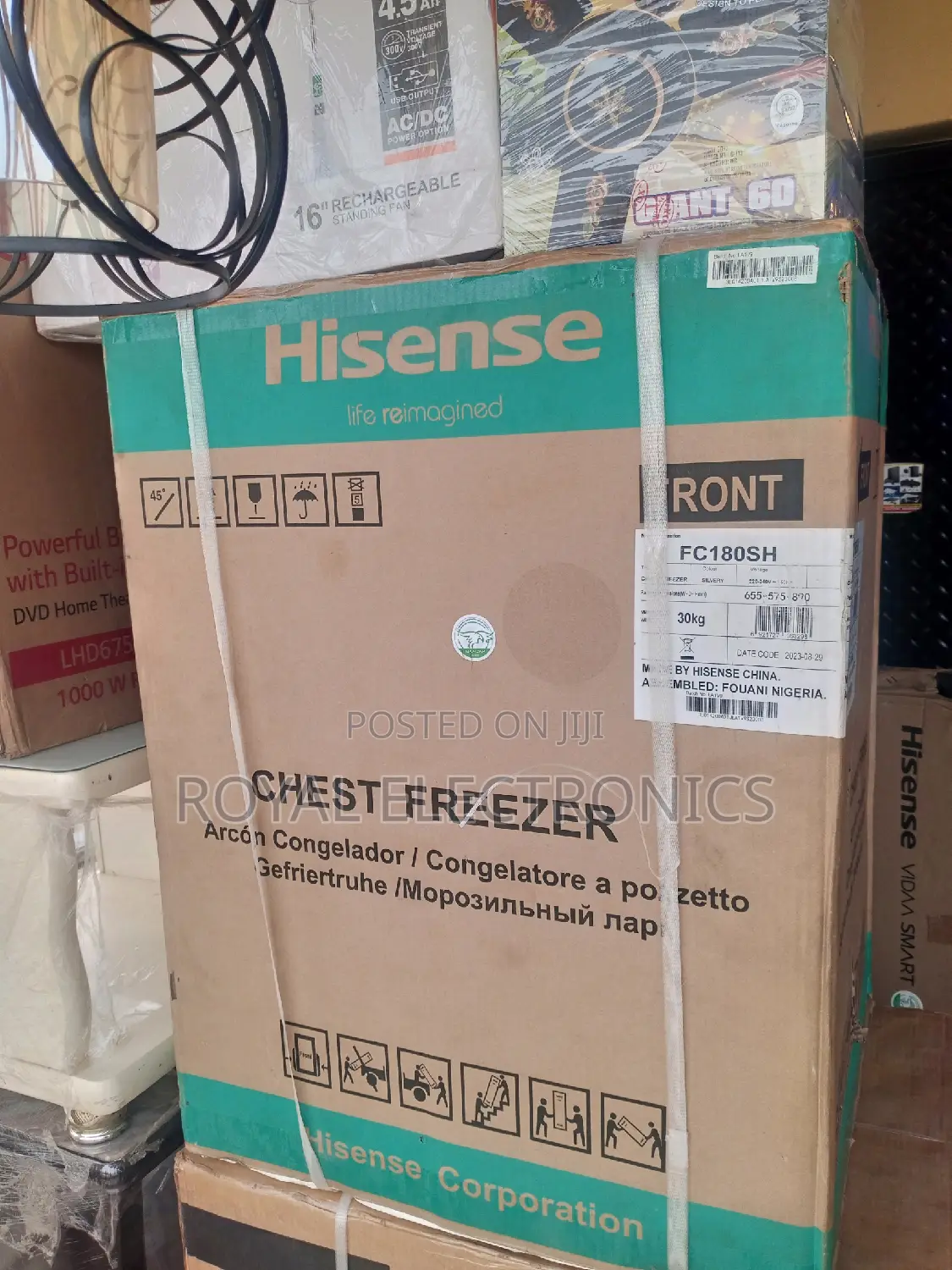 World Class Hisense Fc180sh 144l Chest Freezer