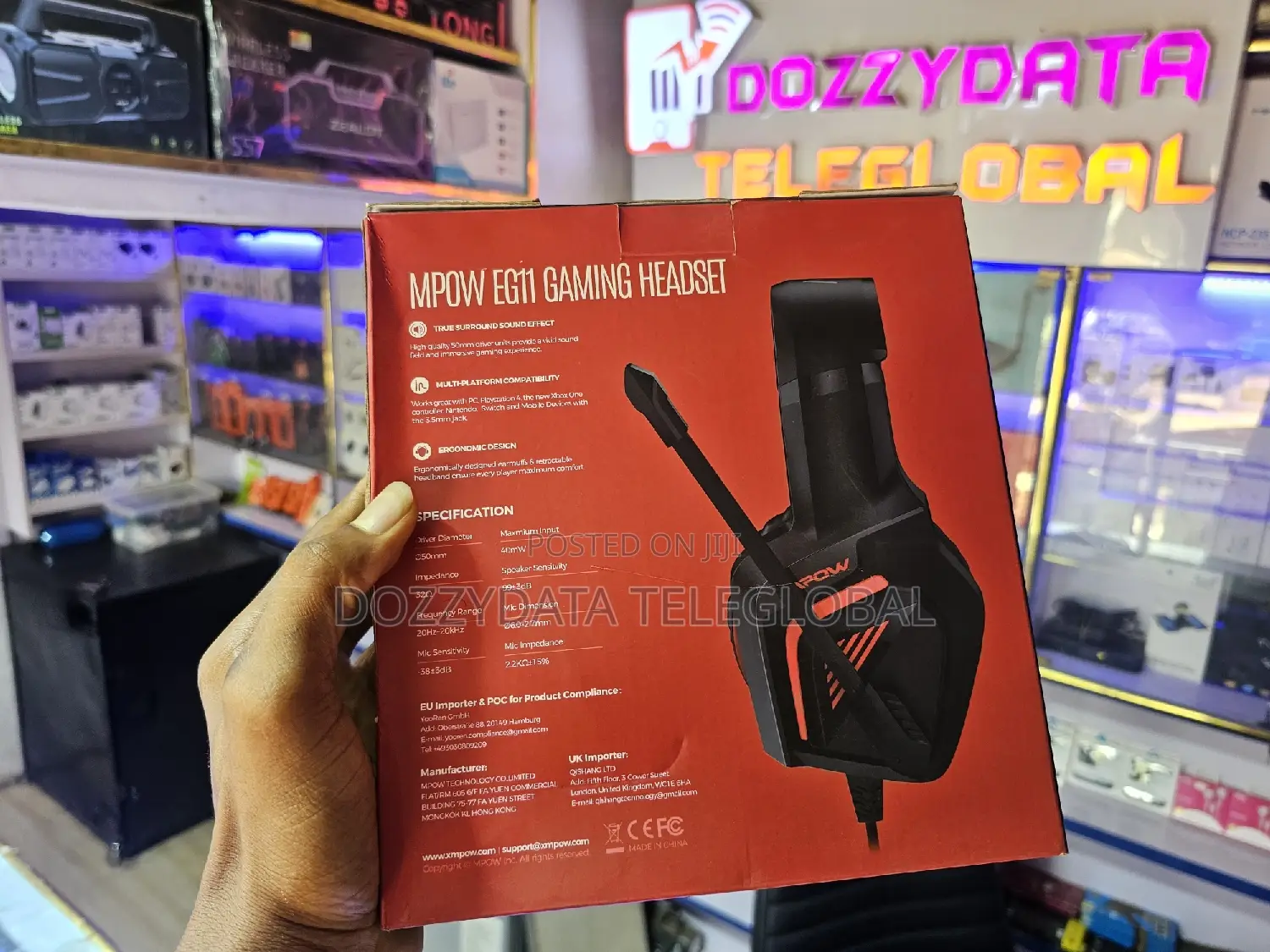Mpow Wired Gaming Headset - 3.5mm -Eg11