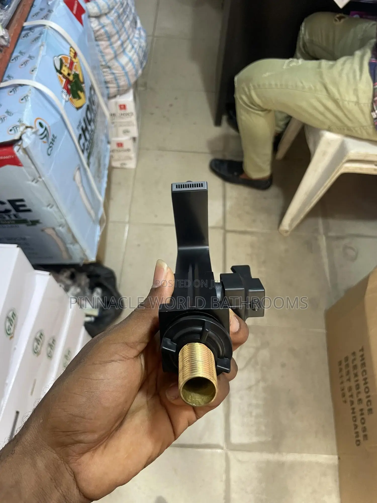 High Quality Black Choice Basin Single Tap