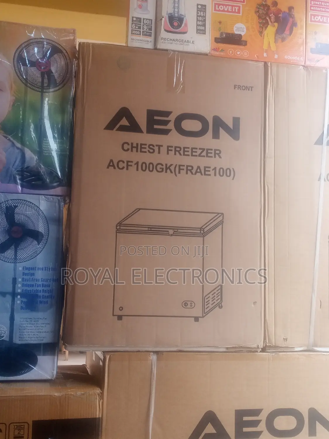 New Authentic Aeon Freezer SD Grey Acf100gk