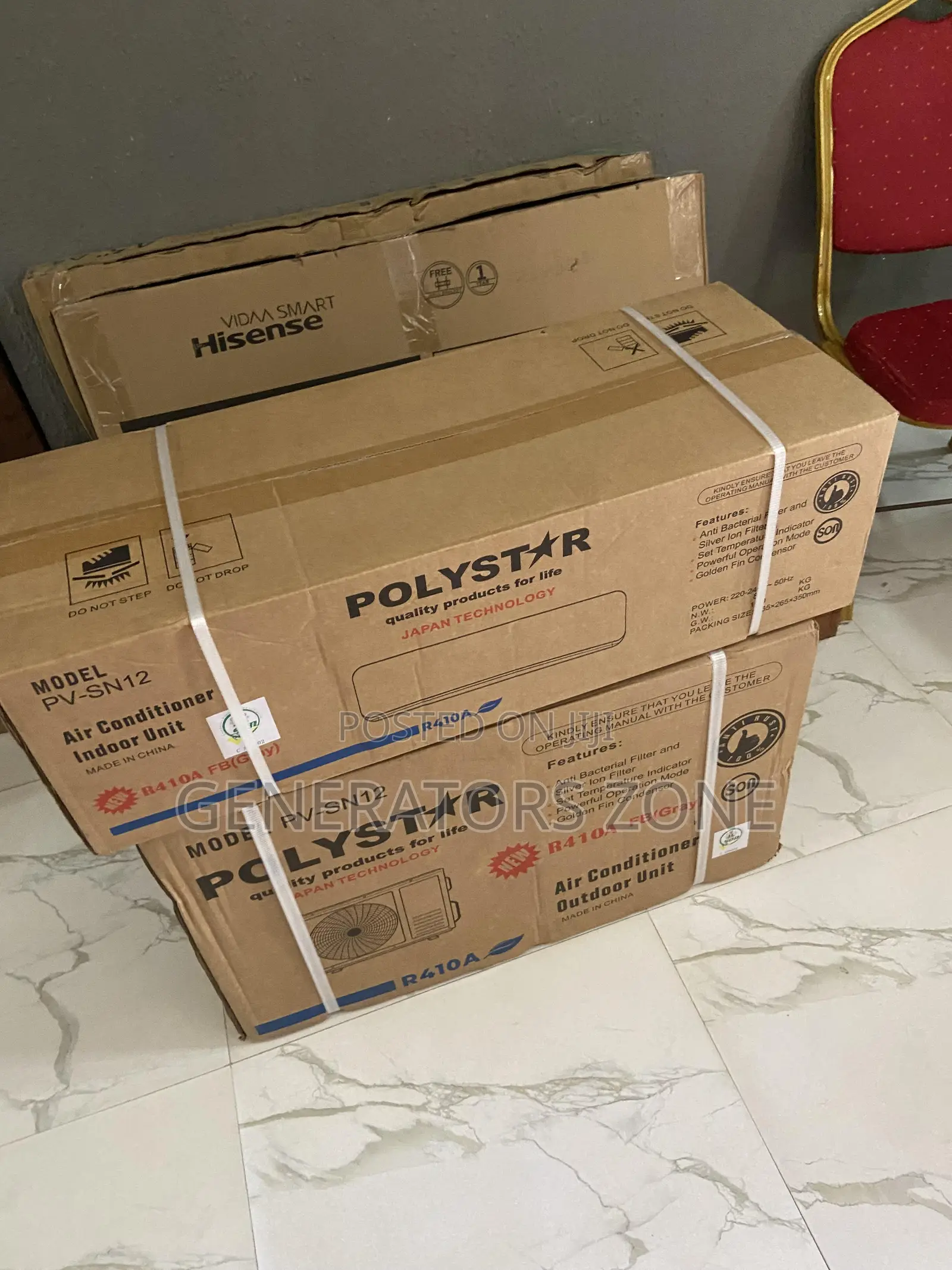 Environment Friendly Non-Inverter Polystar 1.5hp AC