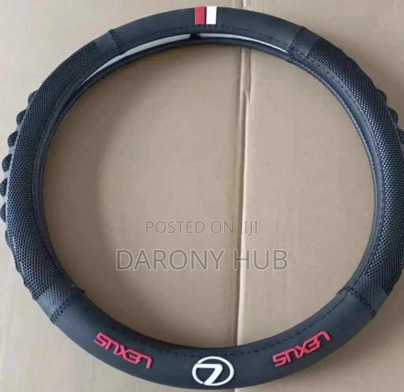 TOP Quality BRANDED LOGO Steering Wheel Cover