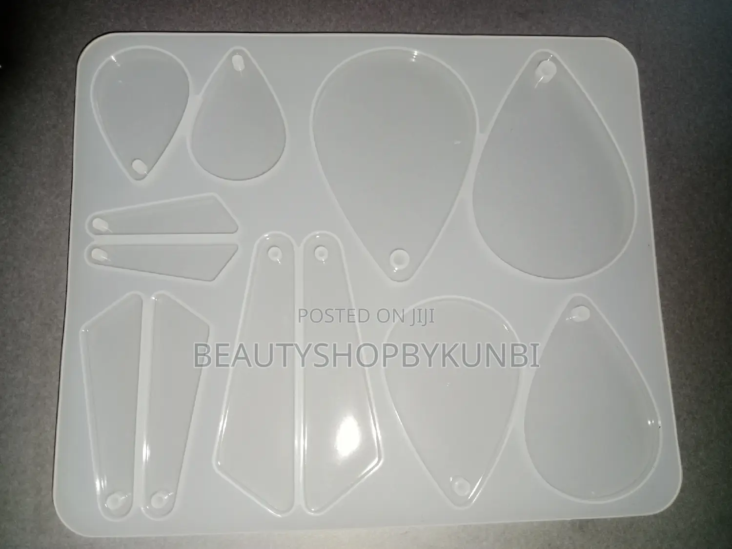 Epoxy Resin Irregular Earrings Pendants Mold