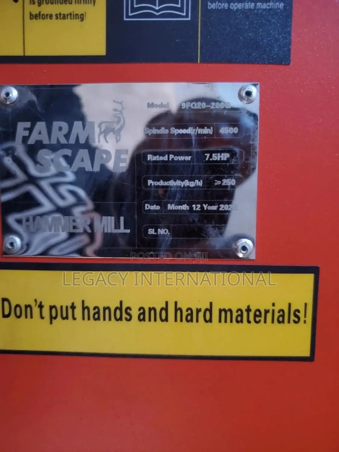 Hammer Mill Machine