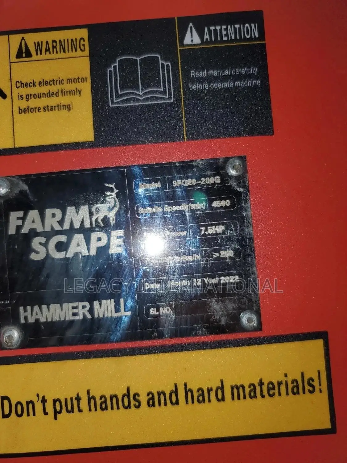 Hammer Mill Machine
