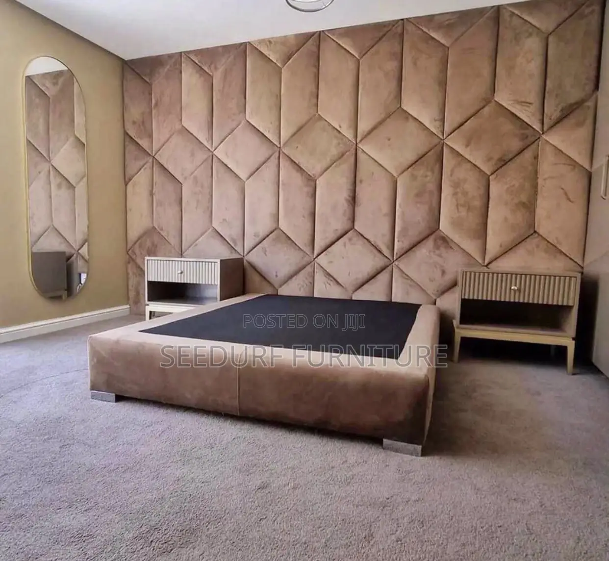 A Wall to Wall Bed Frame