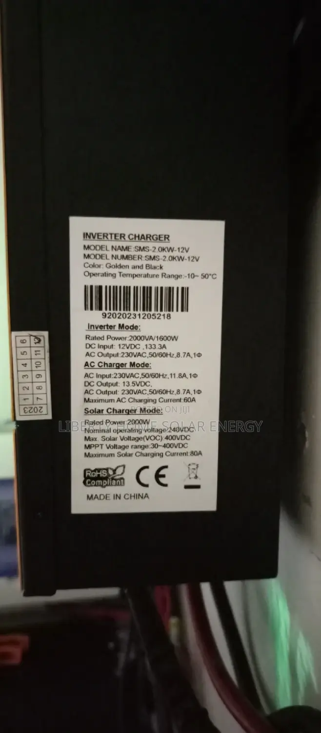 2kw/12v SMS Hybrid Inverter