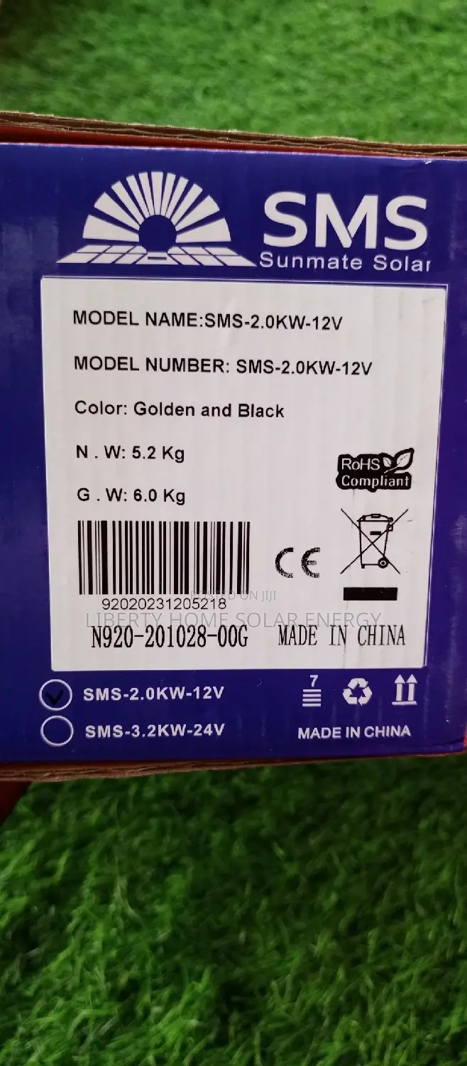 2kw/12v SMS Hybrid Inverter