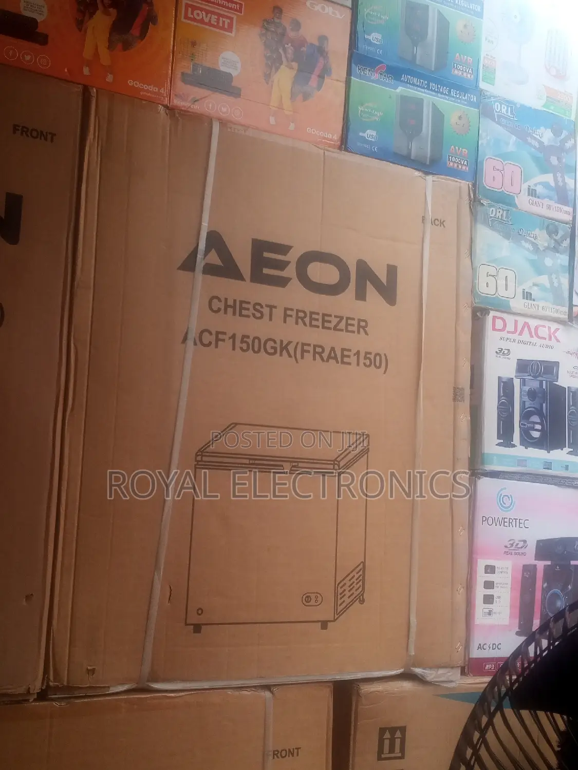 Aeon 150 Litres Chest Freezer (ACF150GK) - Grey