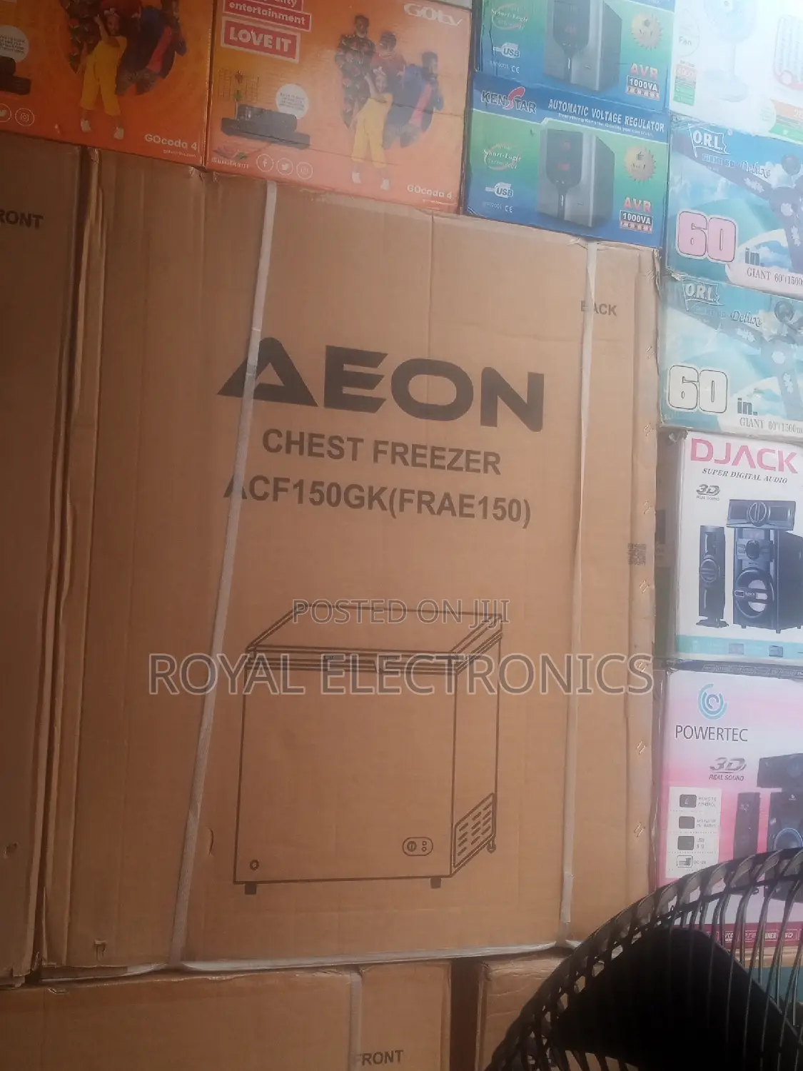 Standard Aeon 150 Litres Chest Freezer (ACF150GK) - Grey