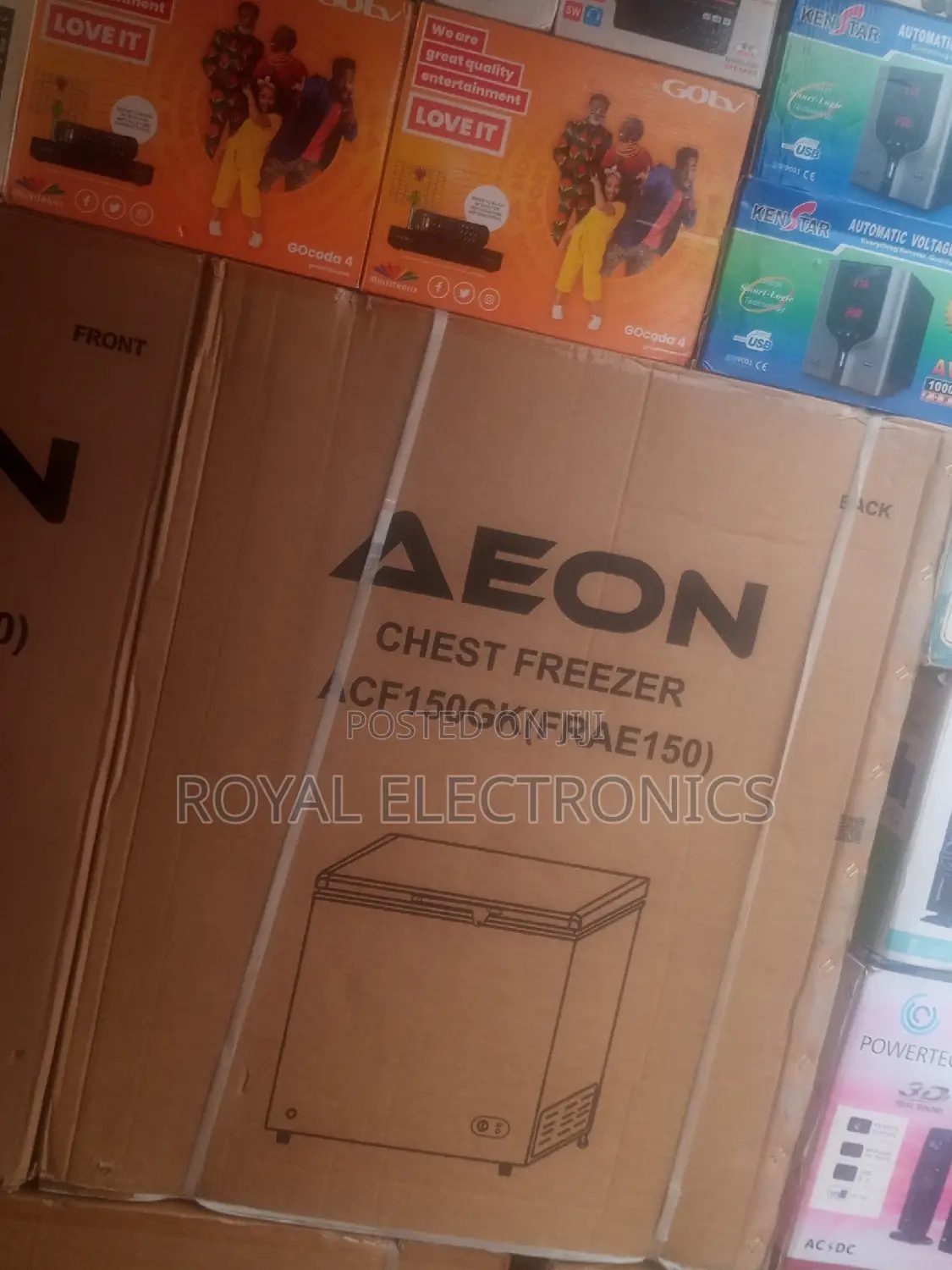 Multipurpose Aeon 150 Litres Chest Freezer (ACF150GK)