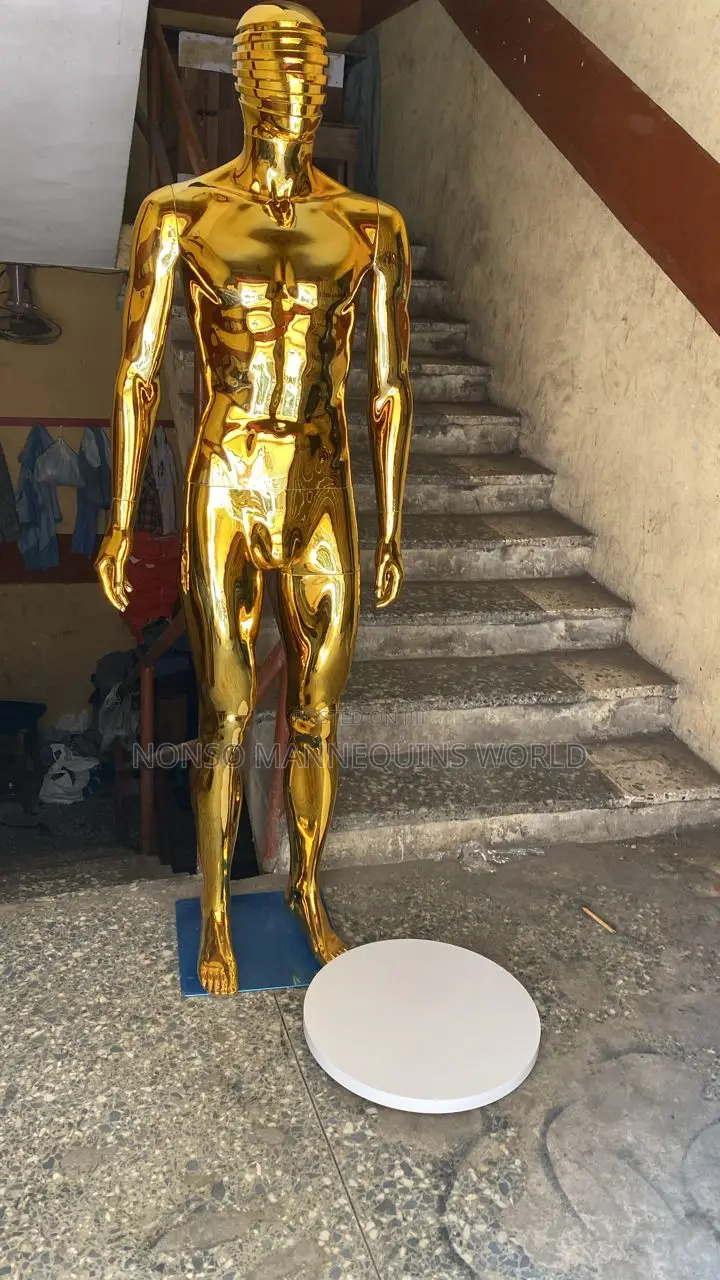 Male Gold Mannequins Of Different Designs