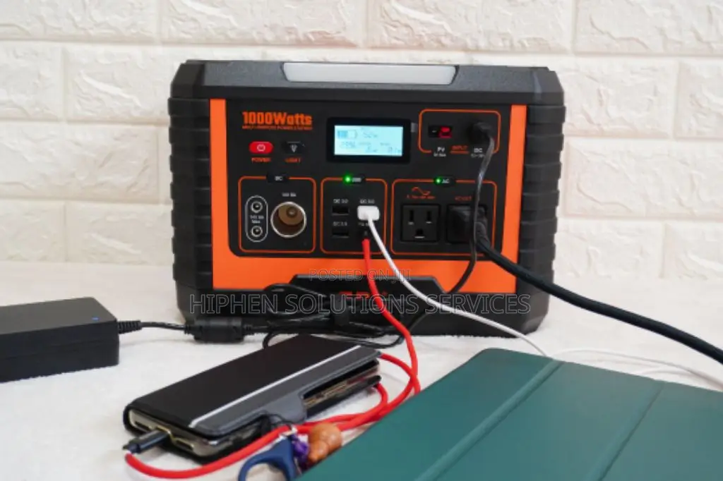 Portable Power Station and Solar Generator With 100W
