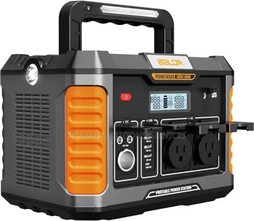 Power Station and Solar Generator With 100W