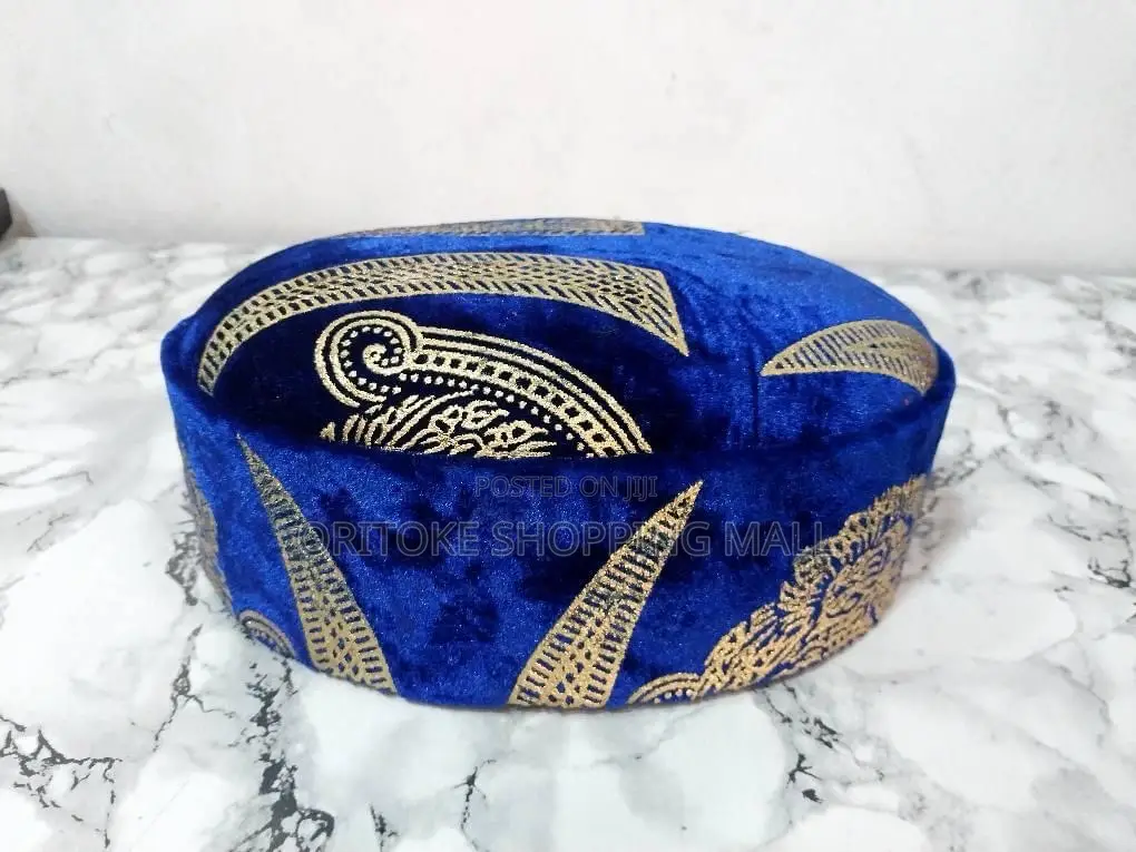 Embroidery Traditional Cap for Native Wears
