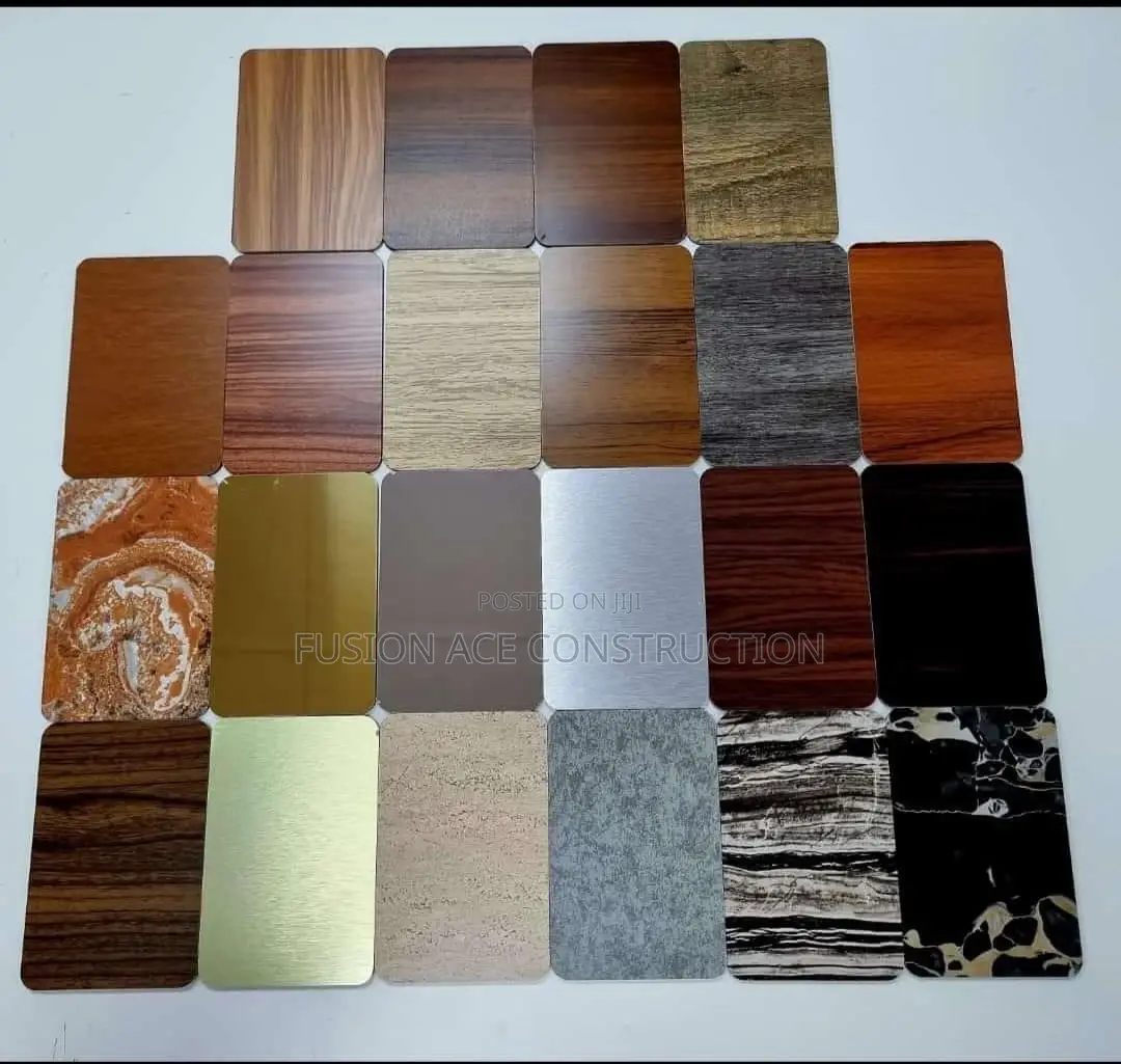 Wooden Finishing Alucoboard Cladding and Many Other Colours