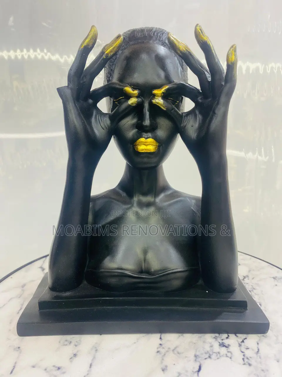 Console Decor - African Woman