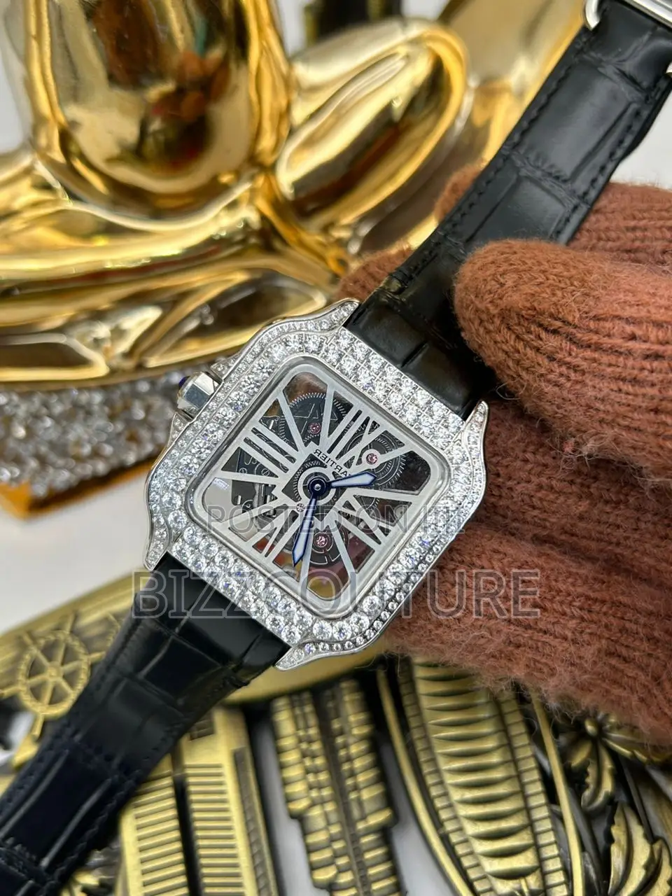 Original CARTIER SILVER CHAIN WATCH Available in Store