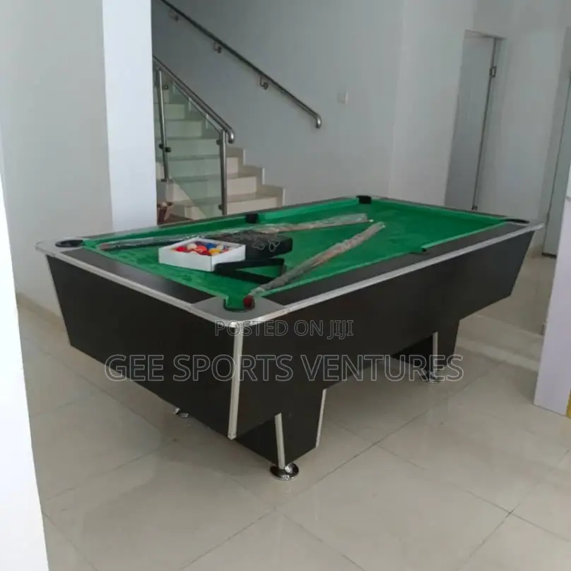 7ft Nigeria Made Lovely Operated Snooker Table