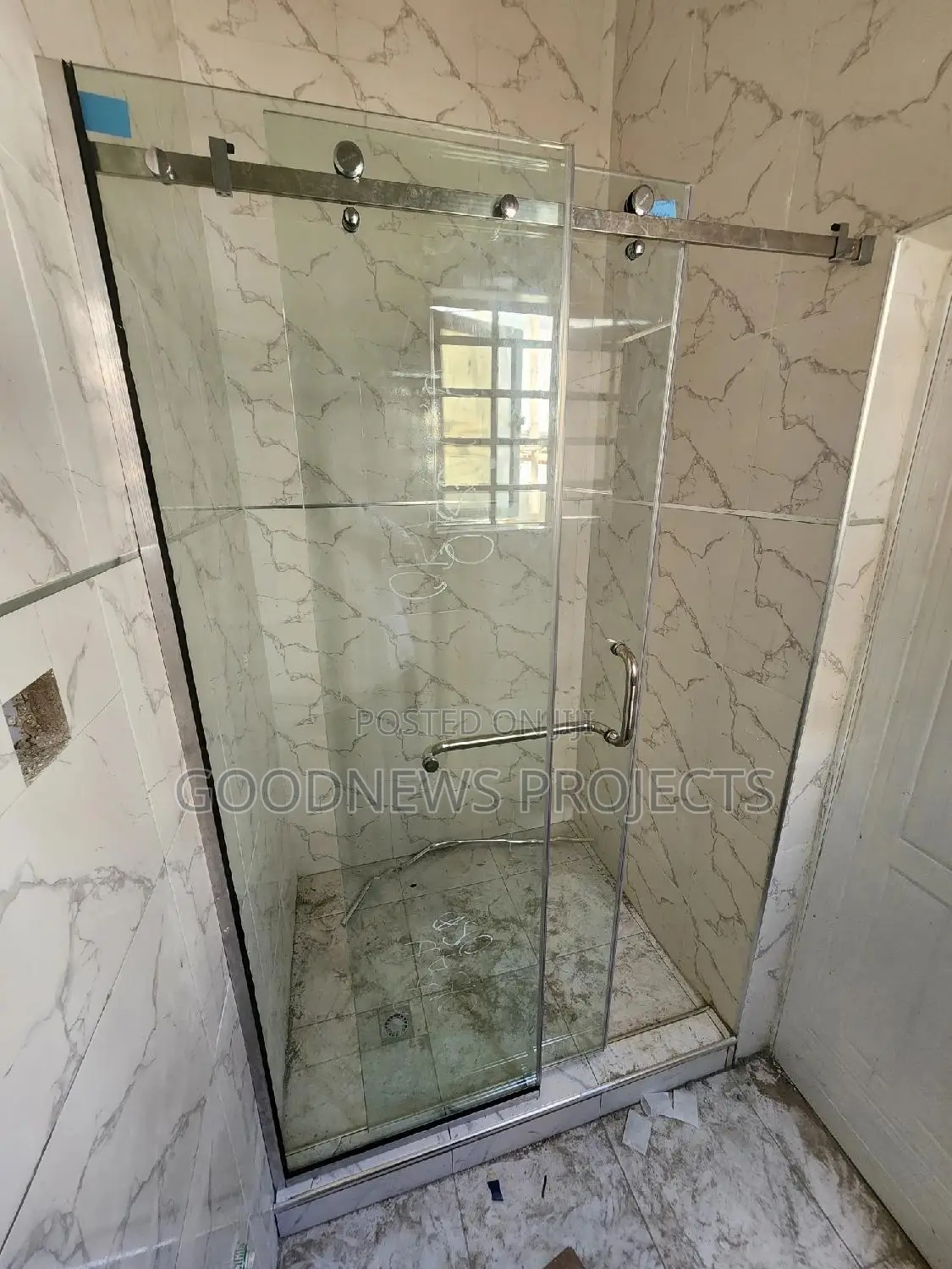 Bathroom Sliding Tempered Shower Glass/Cubicle