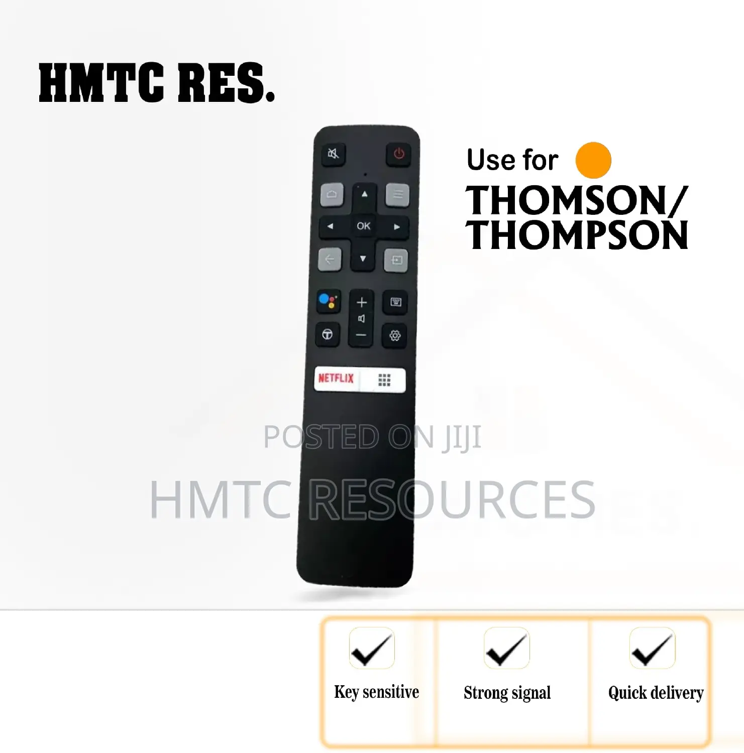 Thompson/Thomson Smart Television Remote Control