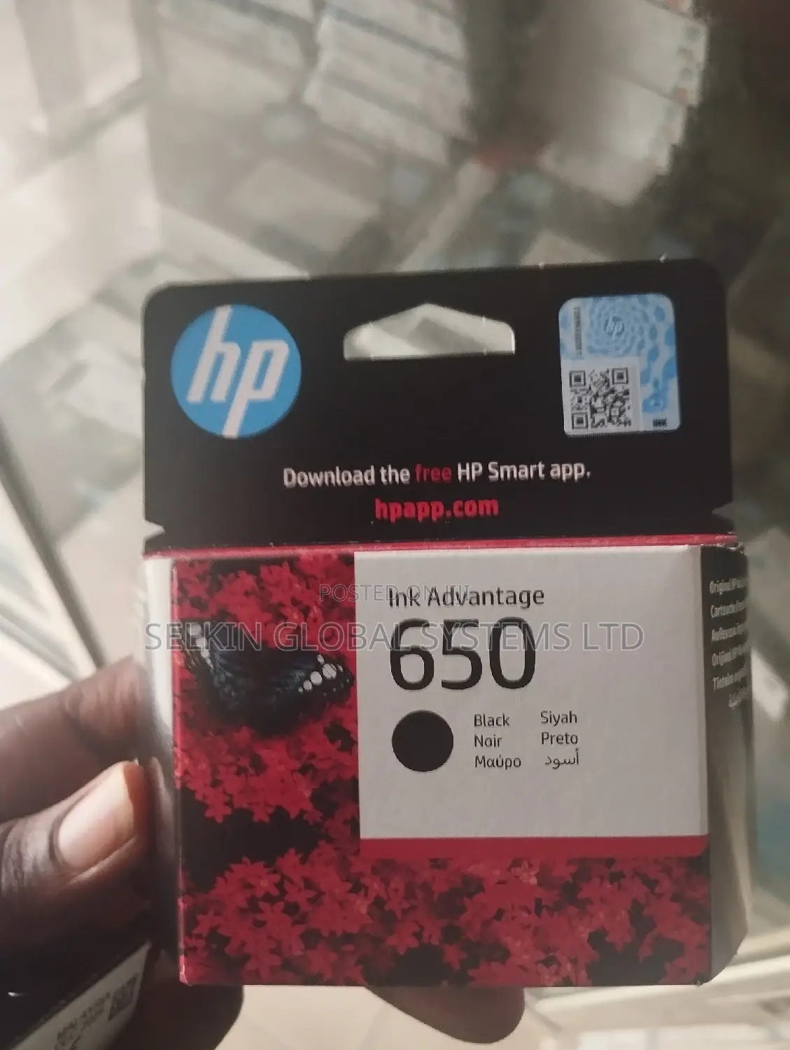 Hp 650 Ink Printer Cartridge