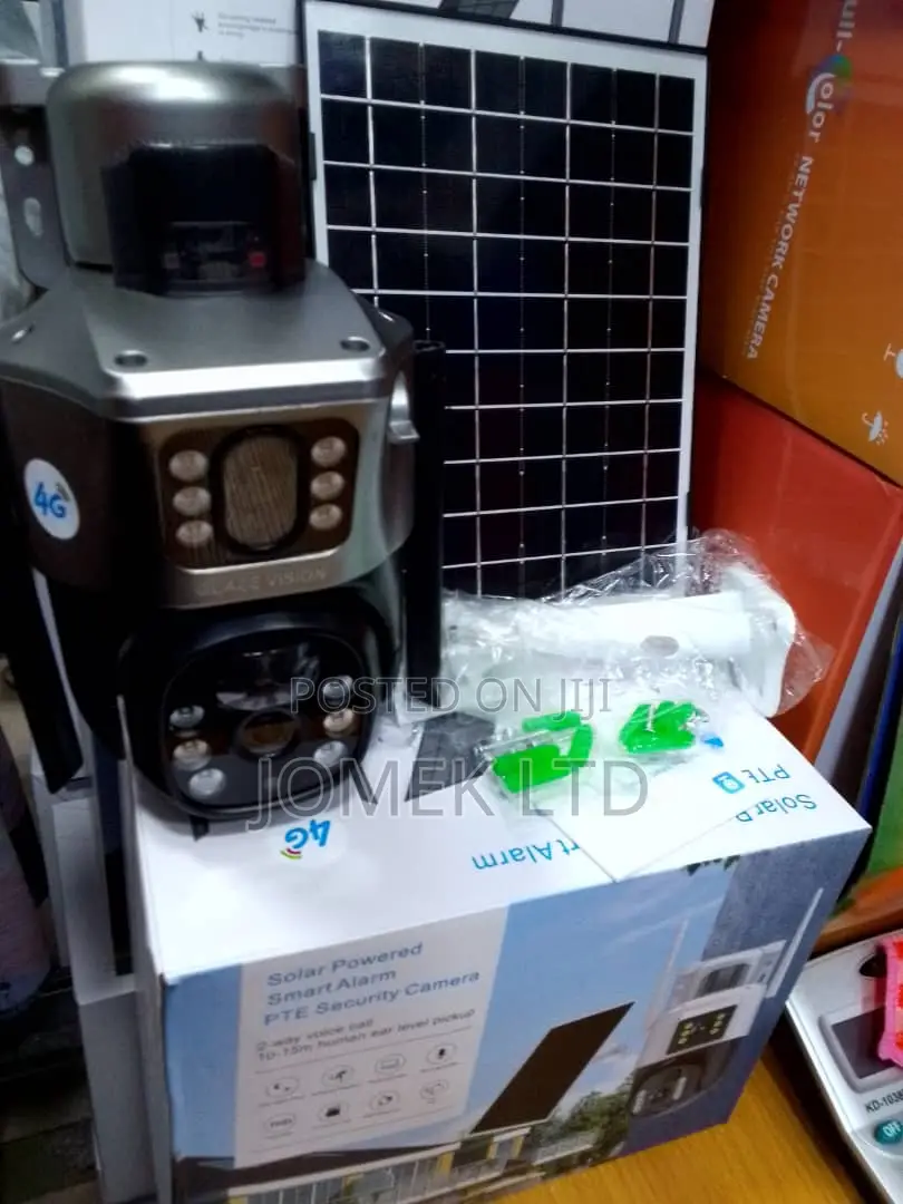 4g Dual Lens PTZ Solar Camera Dual Screens Pir Human Trackin