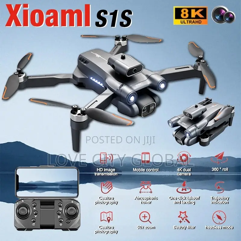 S1s Drone Professional Hd Dual Camera Obstacle Avoidance