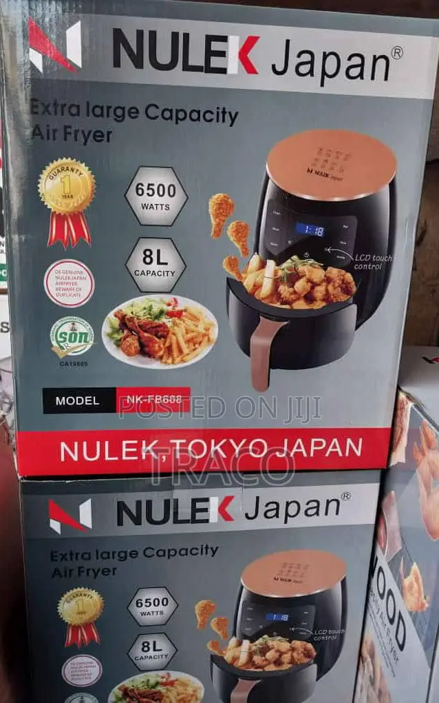 Nulek Extra Large Capacity Digital Air Fryer-8l