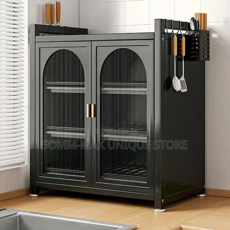 Display Modern Kitchen Cabinets Storage Shelf Cupboard