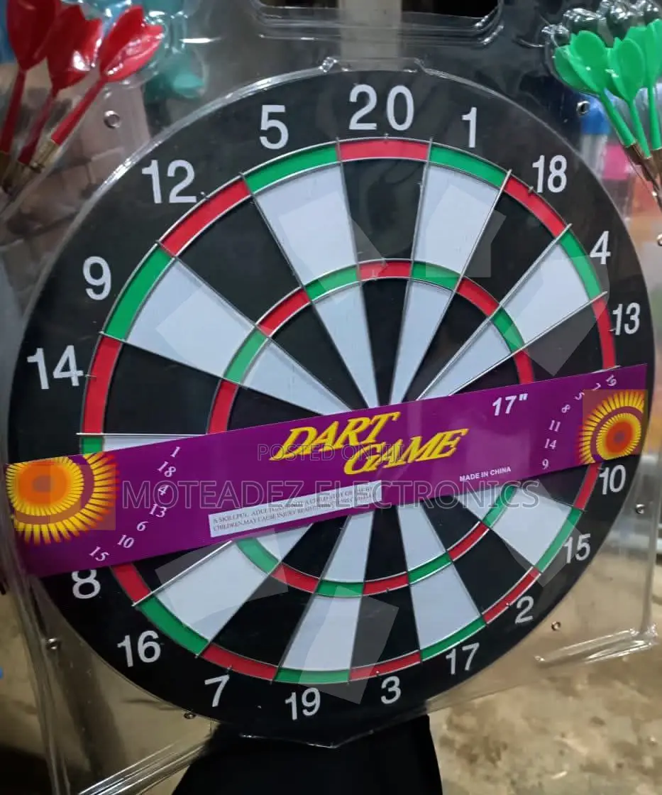 17" Professional Indoor/Outdoor Dart Game Boards and Accessories