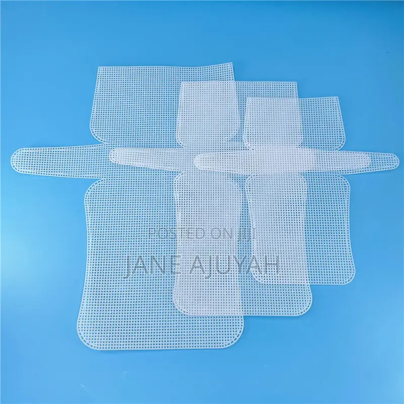 Plastic Mesh Cloth for Bag Making DIY