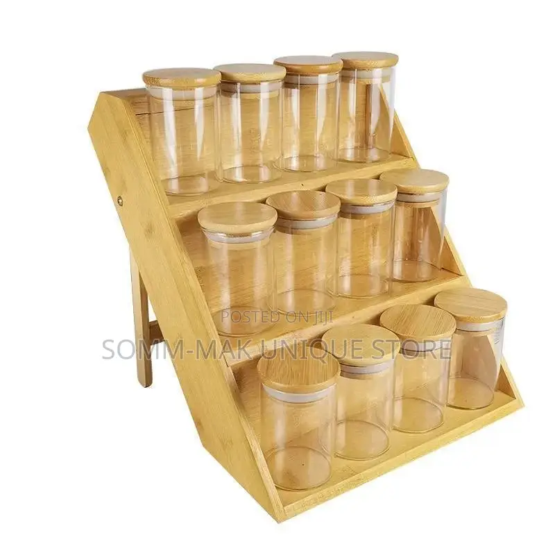 12pcs Spice Jar With Stand