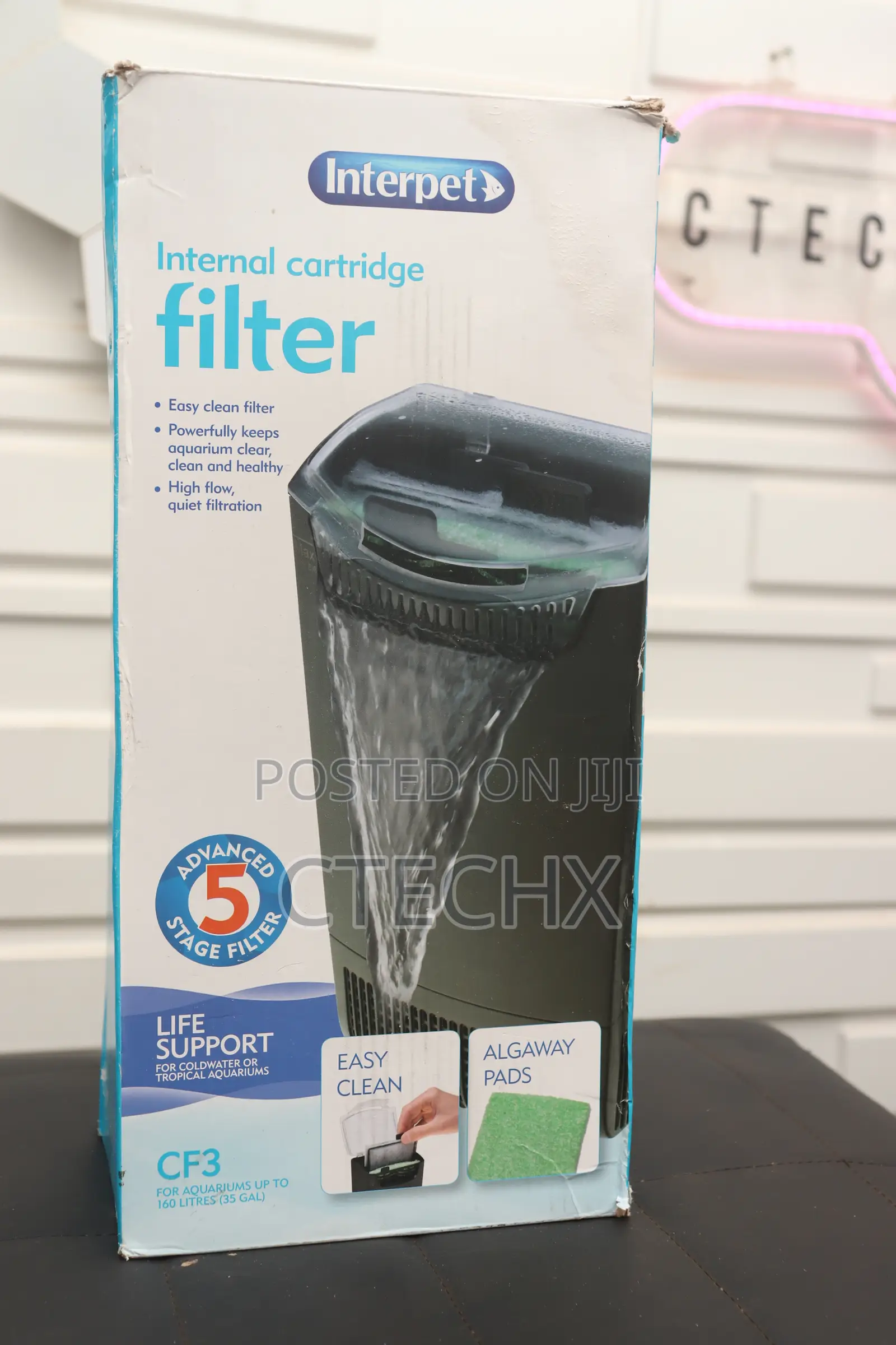 Interpet Internal Aquarium Fish Tank Cartridge Filter