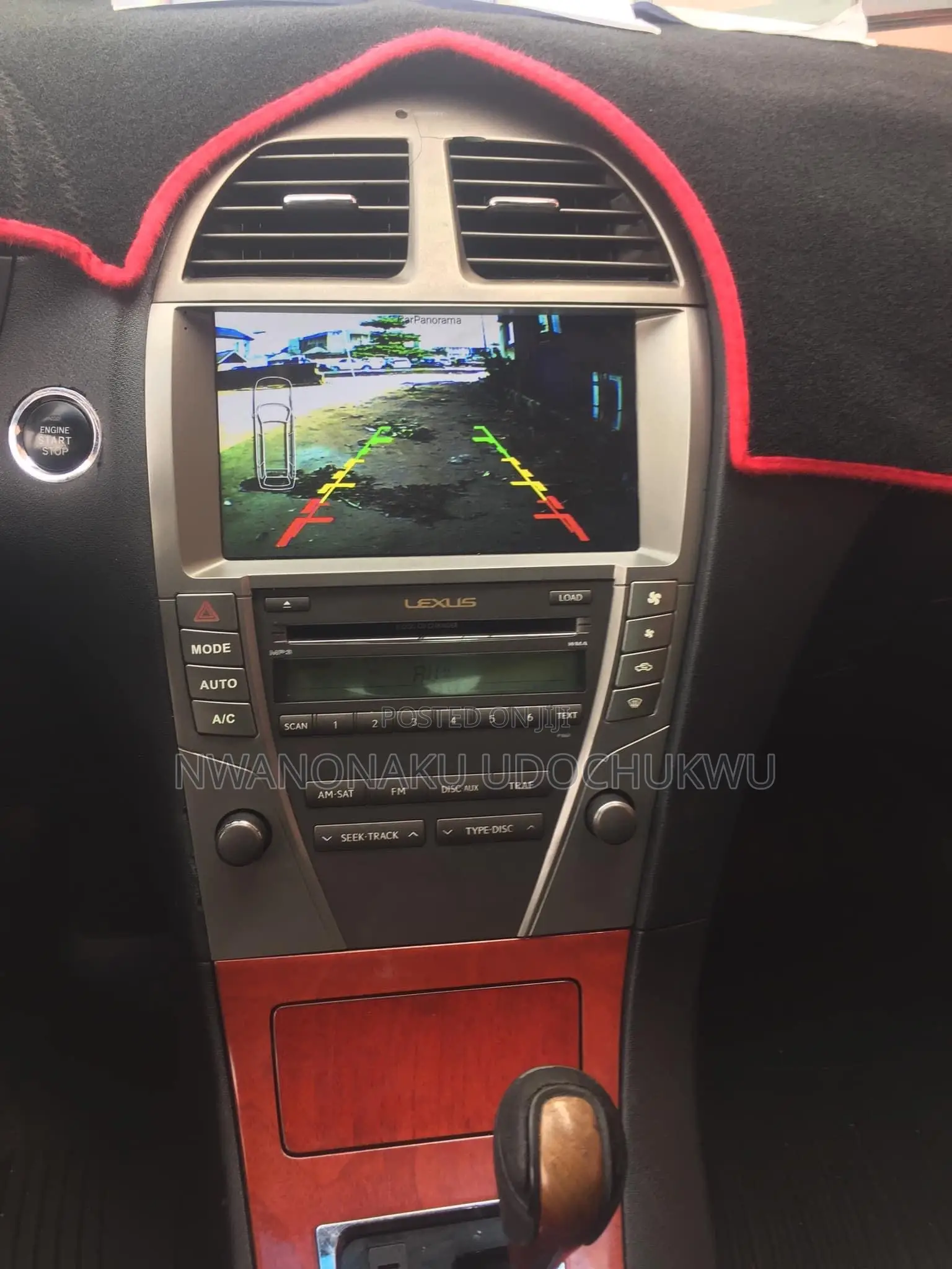 Half Android Screen for Lexus ES350