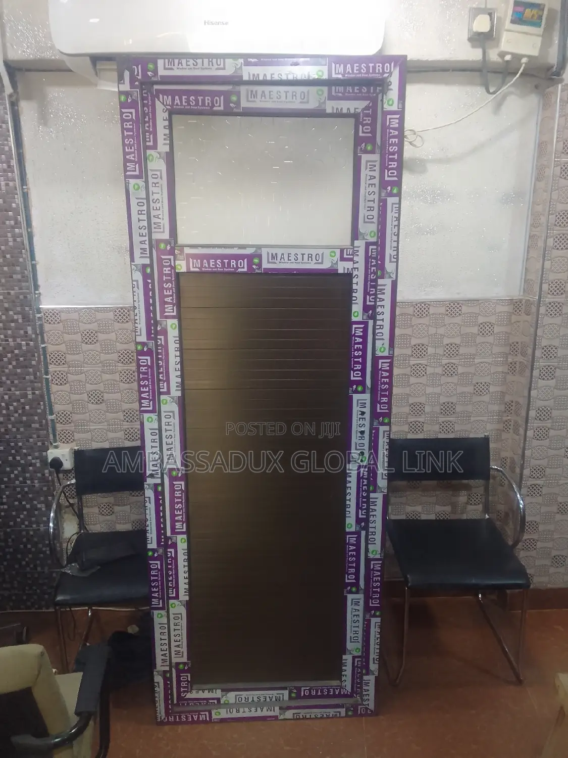 Brown Turkey PVC Toilet Doors