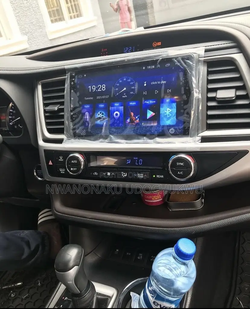 Toyota Highlander 2015 Android Screen With Reverse Camera