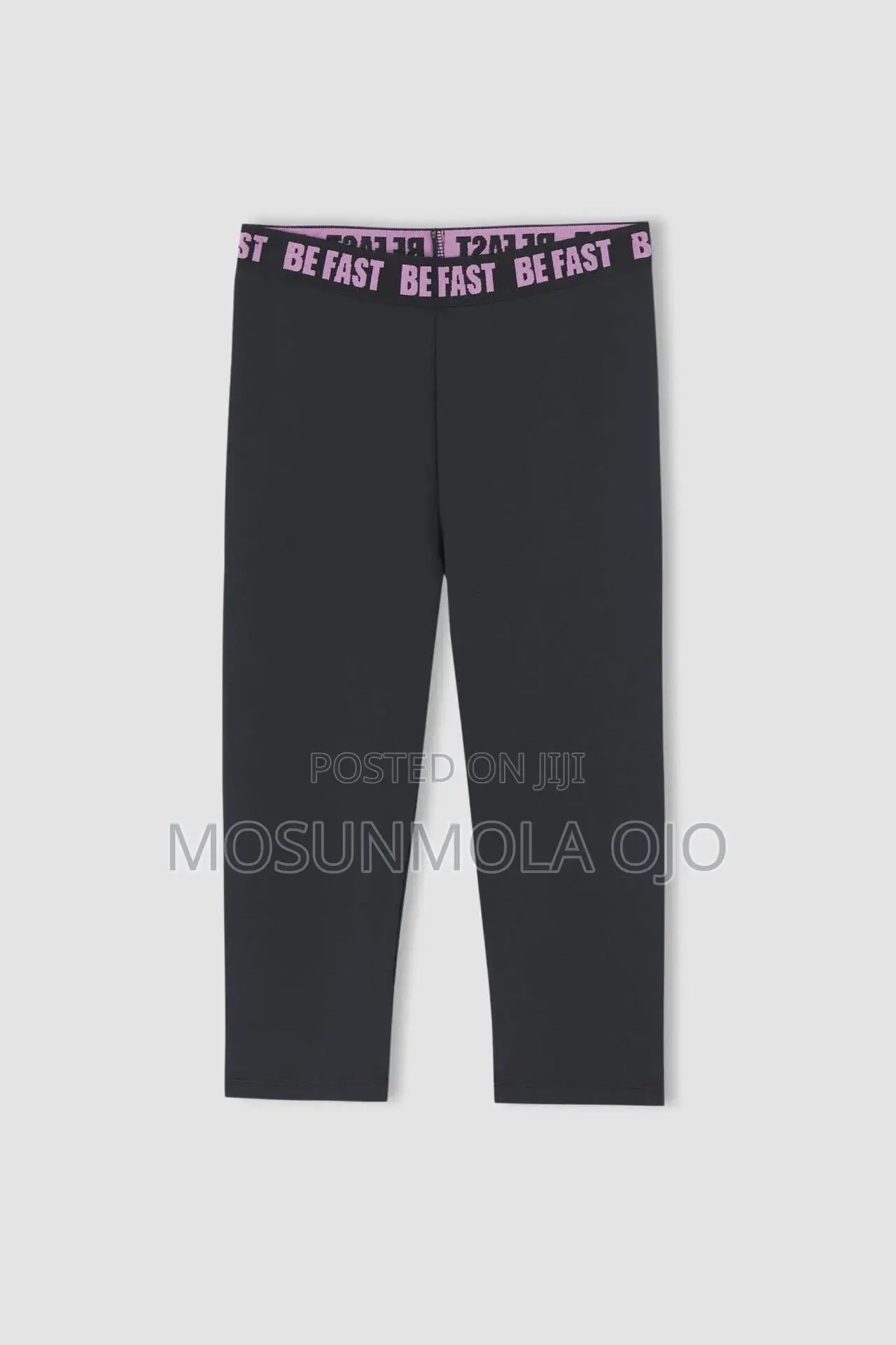 Girl Regular Fit Leggings - Black